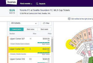 Stub Hub MLS Championship Soccer